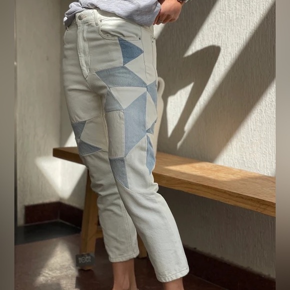 Isabel Marant Lea Patchwork Jeans - Picture 2 of 5